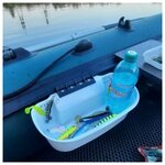 Чехол для транспортировки лодочного мотора Mercury 9,9-15 лс (2 такта) (Меркури 9,9/2) серый - Изображение 8