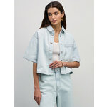 Zarina Рубашка из хлопка с длинным рукавом, цвет Голубой, размер XS (RU 42), 4328129329-41 - Изображение 1