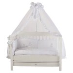 Кровать-трансформер маятник "Дива" Белый-серый - Изображение 4