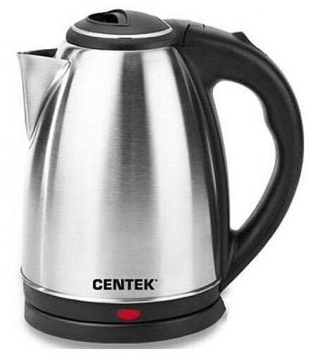 Чайник Centek CT-1068, сталь/черный