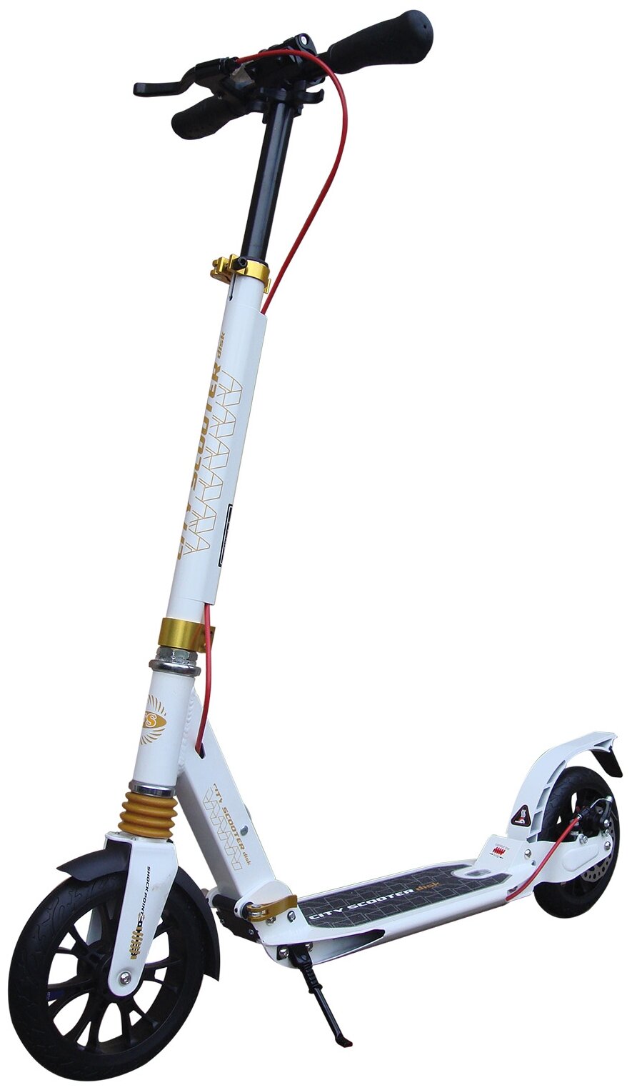 Sportsbaby Городской самокат Sportsbaby City Scooter Disk Brake MS-108 белый