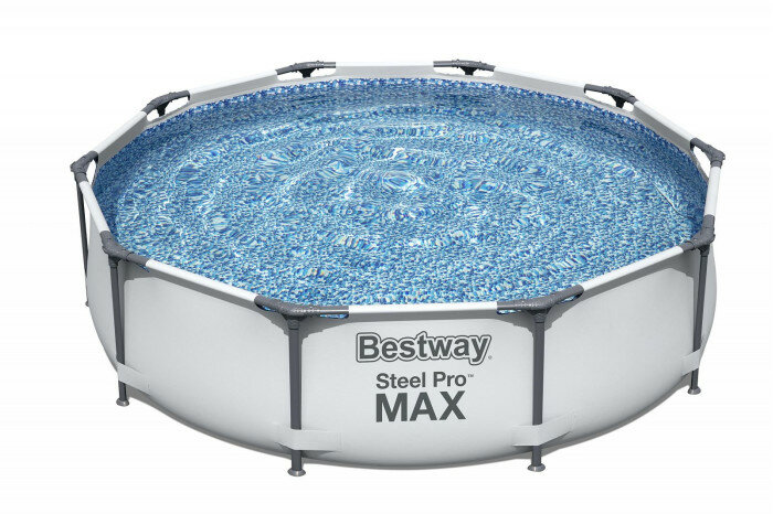 Бассейн Bestway 56438 каркасный Steel Pro MAX, 457 х 122 см, с тентом, без подстилки