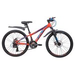 Велосипед детский NOVATRACK 20" EXTREME 6V скоростной синий хардтейл на рост 125-130 см, 6 скоростей, городской спортивный велик для девочек, для мальчиков от 7 до 10 лет - Изображение 4