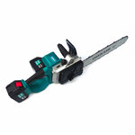 Бесщеточные цепные пилы Paowafol Мини - электрическая цепная пила для литиевых батарей; Бесинструментальная разборка крышки (6 дюймов, 21В, 2 ампер батареи, с пластиковым ящиком) - Изображение 1