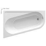 Ванна RAVAK Avocado 150х75 акрил угловая - Изображение 7