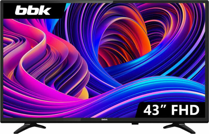 Телевизор BBK 43LEM-1064/FTS2C, черный