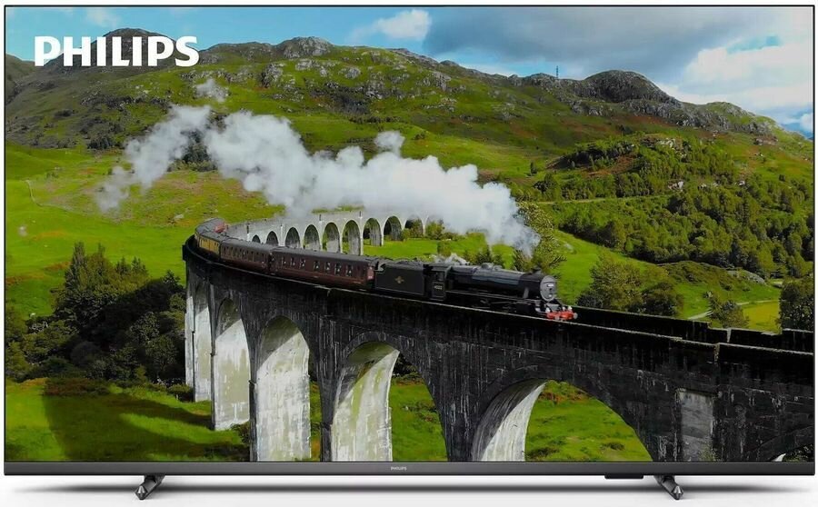 55" Телевизор Philips 55PUS7608/60, 4K Ultra HD, антрацитовый, смарт ТВ, New Philips Smart TV