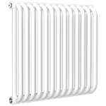 Loten Grey ZN750 - 4 секции с нижним подключением, цвет - серый - Изображение 1