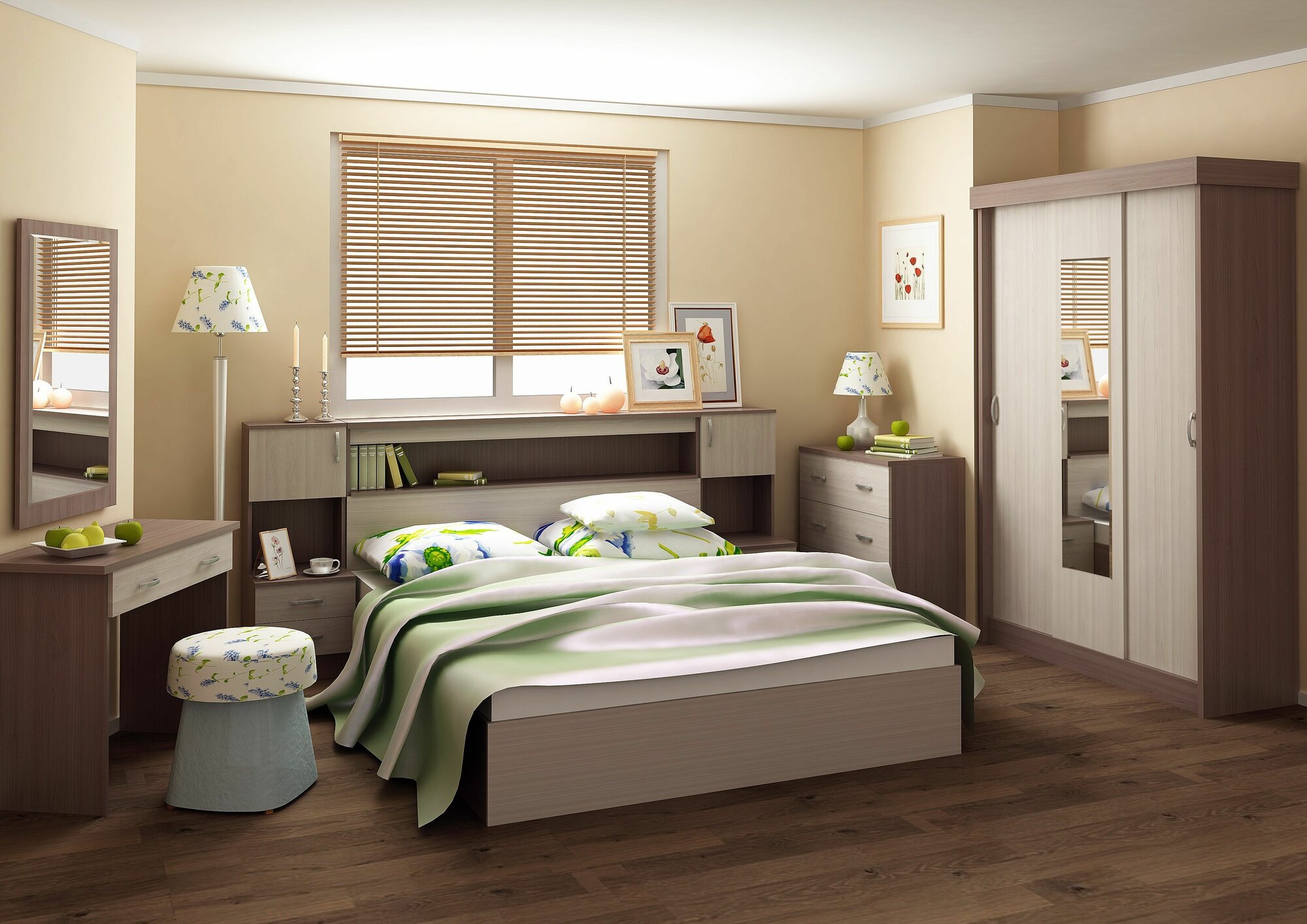 Спальный гарнитур "Бася"