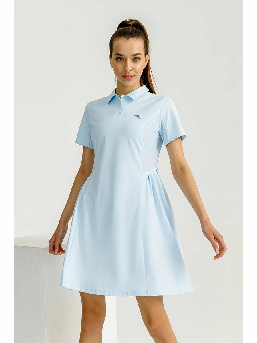 Платье женское RHYTHMIC GYMNASTICS ANTA, 862327206-3, небесно-голубой; голубой, M (46-48)