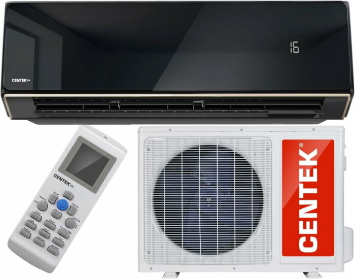 Сплит система CENTEK BLACK MIRROR CT-65H13