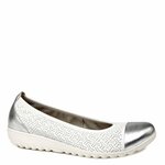 Балетки женские CAPRICE серые натуральная кожа - Изображение 1