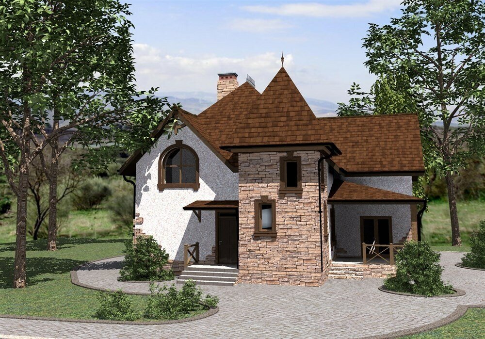 Проект дома D-096