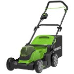 Аккумуляторная газонокосилка Greenworks 2514307 60V 51cm GD60LM51SP DigiPro, 4 А·ч, без АКБ, 51 см - Изображение 1