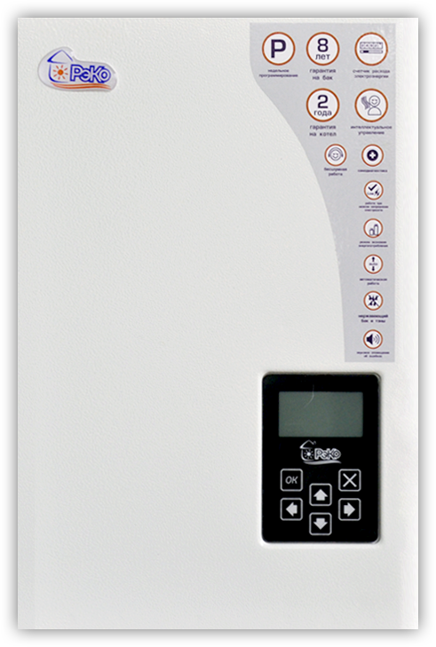 Электрокотел рэко- 8П ( 8 кВт ) 220/380В рэко