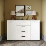 Комод К800, Дуб Венге/Сосна Лоредо, ЛДСП, с ящиками, для спальни, прихожей, гостиной, 800х830х440, ЭРА - Изображение 5