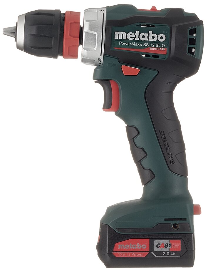 Аккумуляторная дрель-шуруповерт Metabo PowerMaxx BS 12 BL Q 601039500