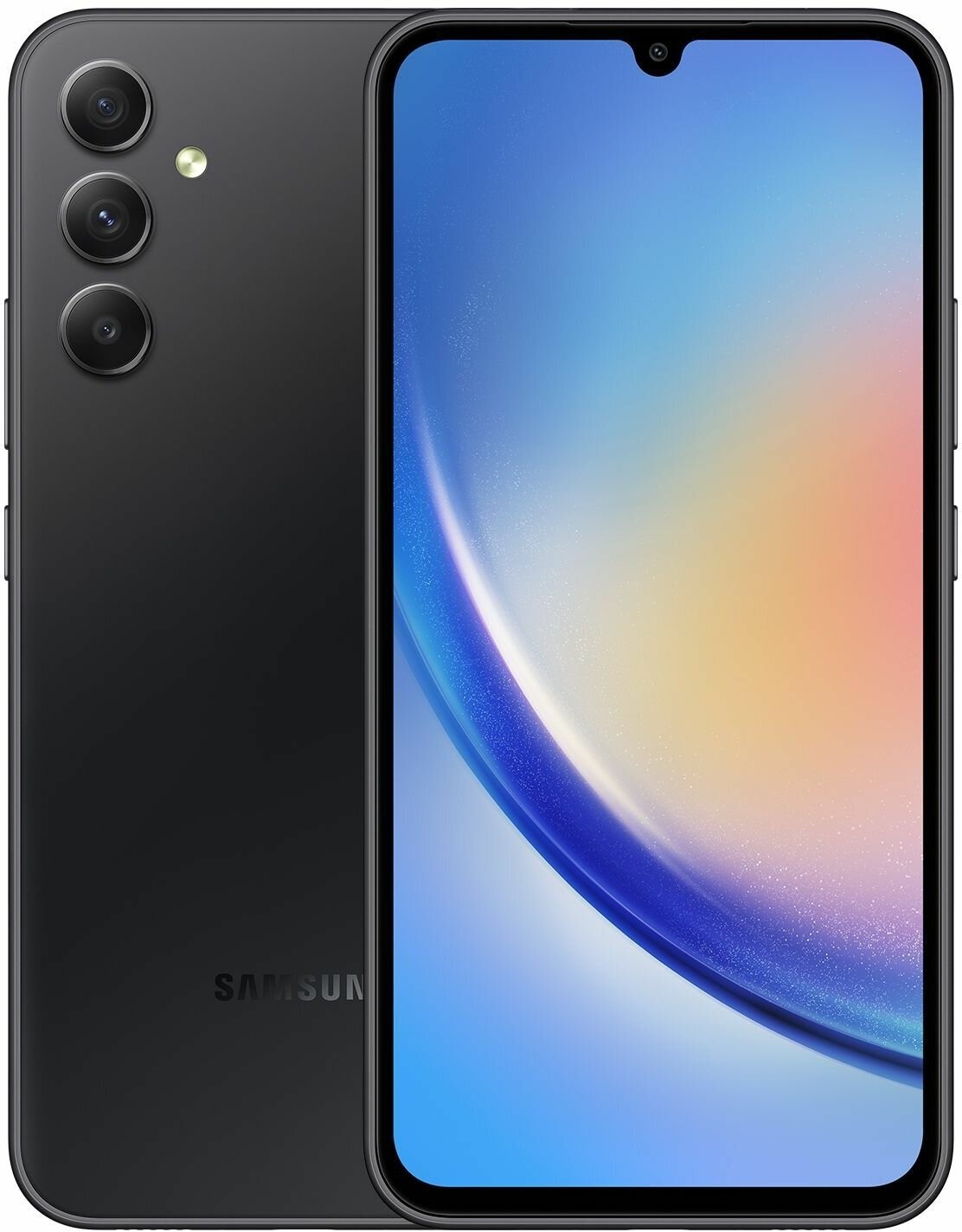 Samsung Galaxy A34 SM-A346E/DSN graphite(графит) 128Гб /смартфон самсунг галакси 2023