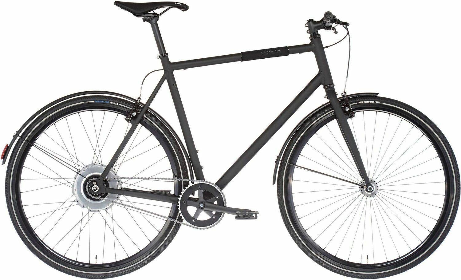 FIXIE Inc. Backspin Zehus «All in One» (Электровелосипед FIXIE Inc. Backspin Zehus черный (Size 49(162-170 см) 28", 529302)