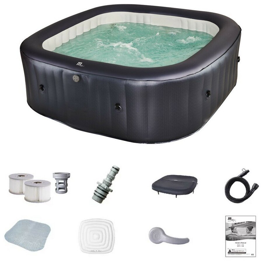 СПА-бассейн ORPC MSpa OTIUM, 185х185х68см, струйный и пузырьковый массаж