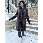 Дубленка авиатор короткая утепленная косуха весна , Reversal , JX23184R_Черный-белый-S - Изображение 4