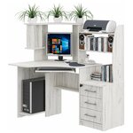 Стол письменный Интерьер-Центр Айден дуб атланта / орех 120х55х77 см - Изображение 6