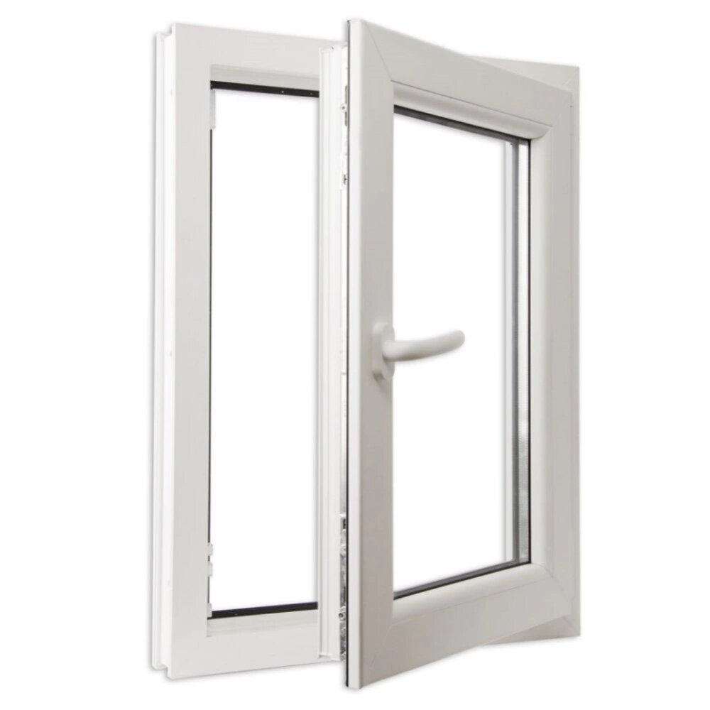 РЕХАУ Пластиковое окно REHAU 600х600 мм поворотно-откидное