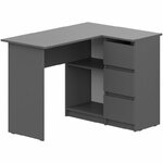 Стол письменный Интерьер-Центр Айден дуб атланта / орех 120х55х77 см - Изображение 4