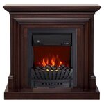 Flame Электрокамин RoyalFlame Line 60 серый мрамор с очагом Vision 60 LED, обогрев, пульт ДУ - Изображение 3