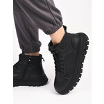 Baden ZA222-010V мужские ботинки черный натуральная кожа зима, Размер 45 - Изображение 4