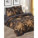 Комплект Постельного белья Семейное Бархатный сатин - Белый / Семейное / простыня 220-240 / пододеяльник 150x220-2шт. / 4 Наволочки 50x70-2, 70x70-2 - Изображение 8