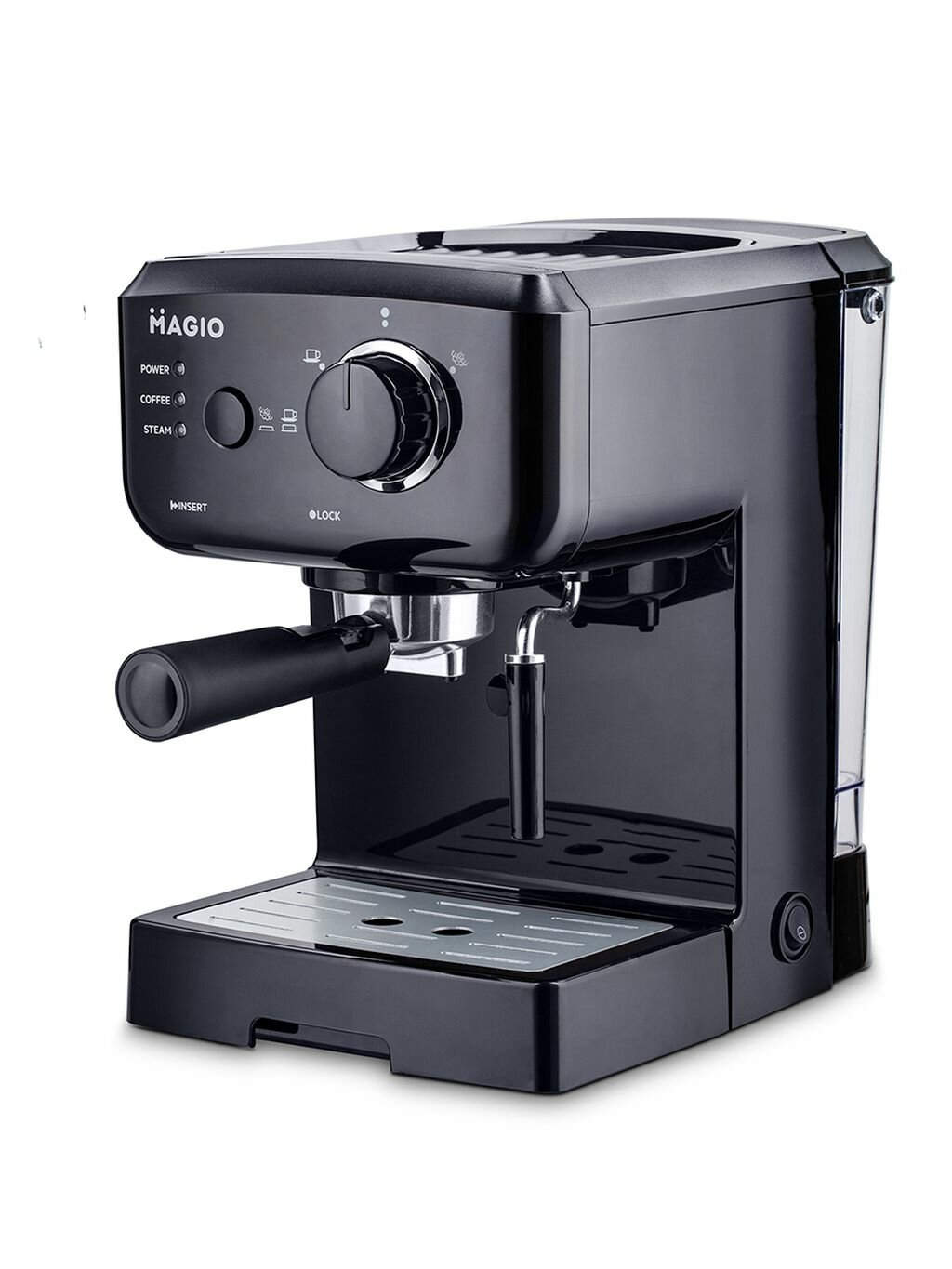 Кофеварка рожковая Magio МG-962, итальянская помпа 15 бар