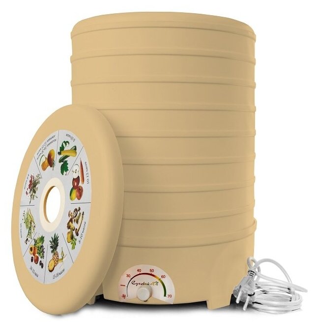 Агропласт Сушилка для овощей и фруктов суховей МП 8 поддонов