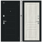 Входная дверь Novakey Smart C24 (Шпон дуба/шагрень черная) - Изображение 5