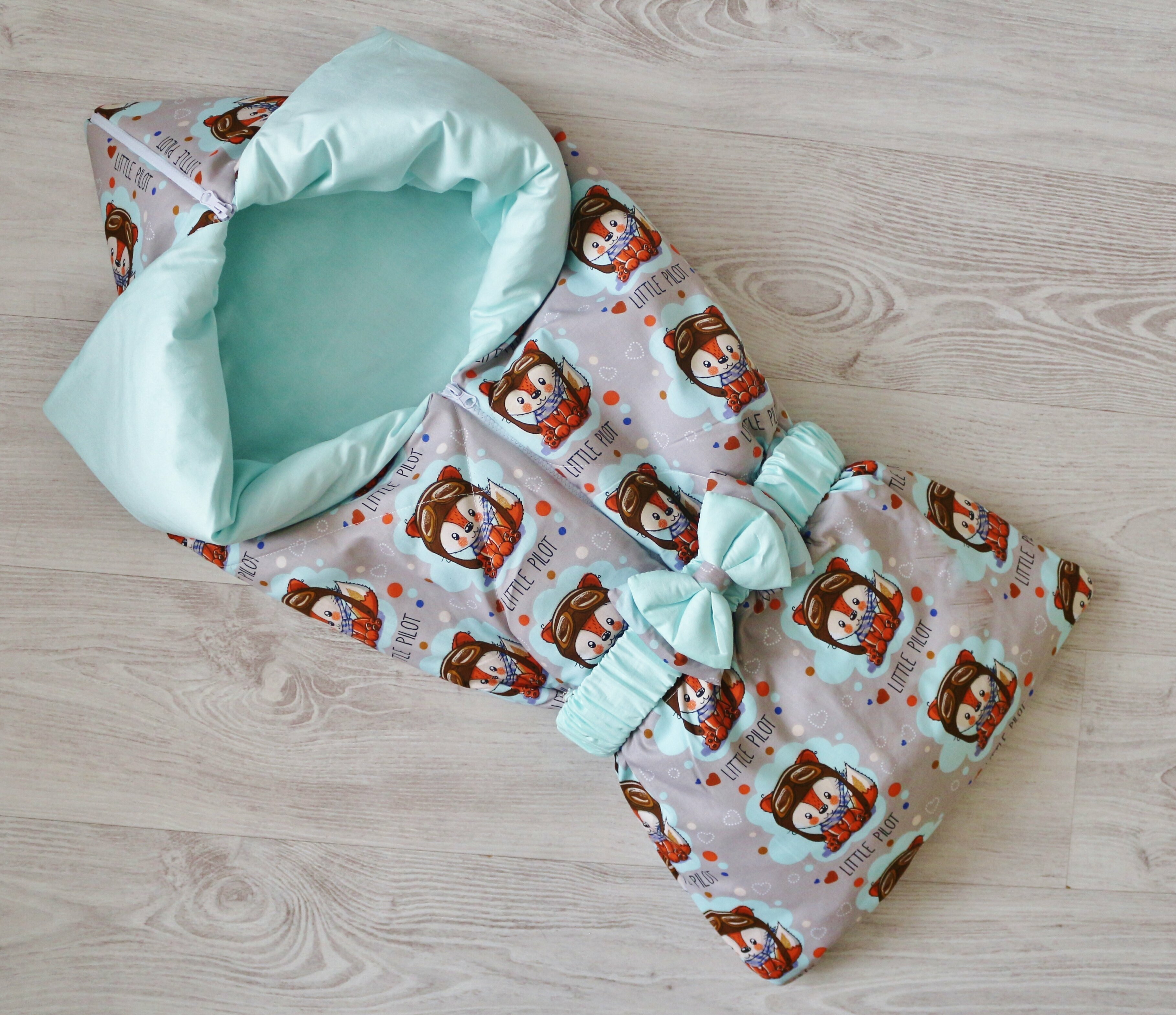 Летнее одеяло-трансформер Рыжик