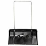 Скрепер для уборки снега 700х360 металл на больших колесах - Изображение 1