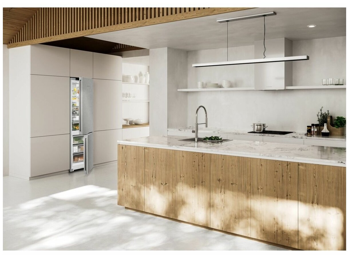 Двухкамерный холодильник Liebherr CNsfd 5723-20 001 серебристый