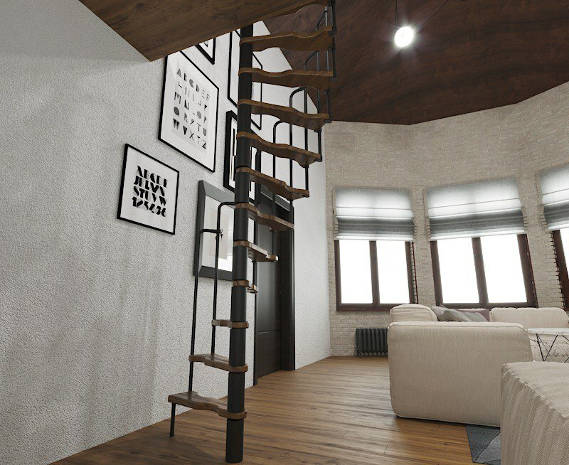 SMARTGROUP Винтовая модульная лестница Smart