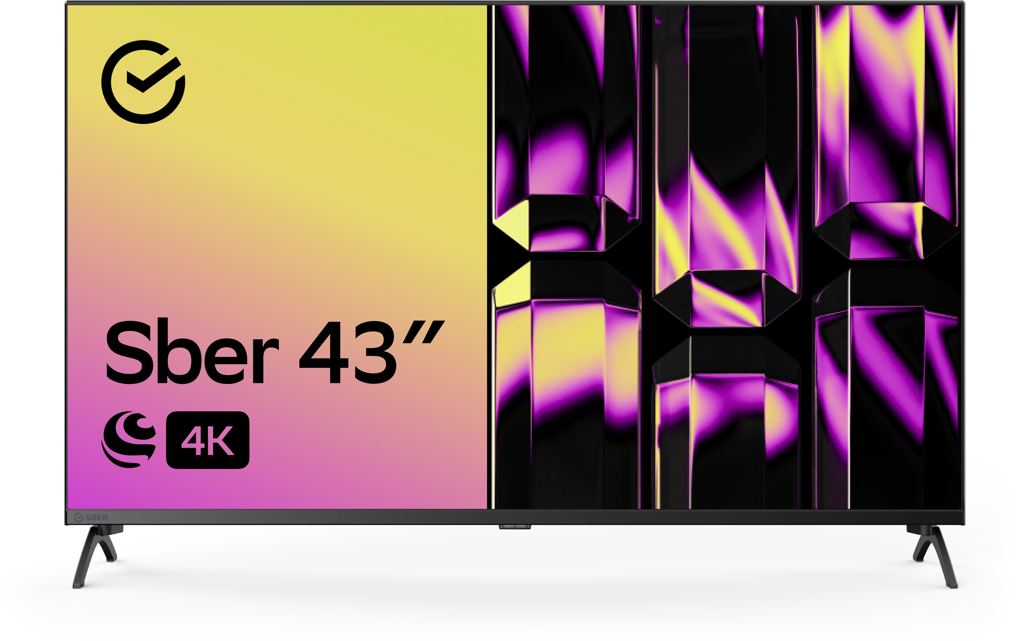 Умный телевизор Sber SDX-65U4124B