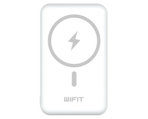 Аккумулятор внешний с функцией беспроводной ЗУ Wifit MagSafe Wireless WIMAG Pro Black 10000 мАч