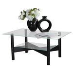 Стол Stone кофейный в гостиную прикроватный прозрачный красный круглый - Изображение 6