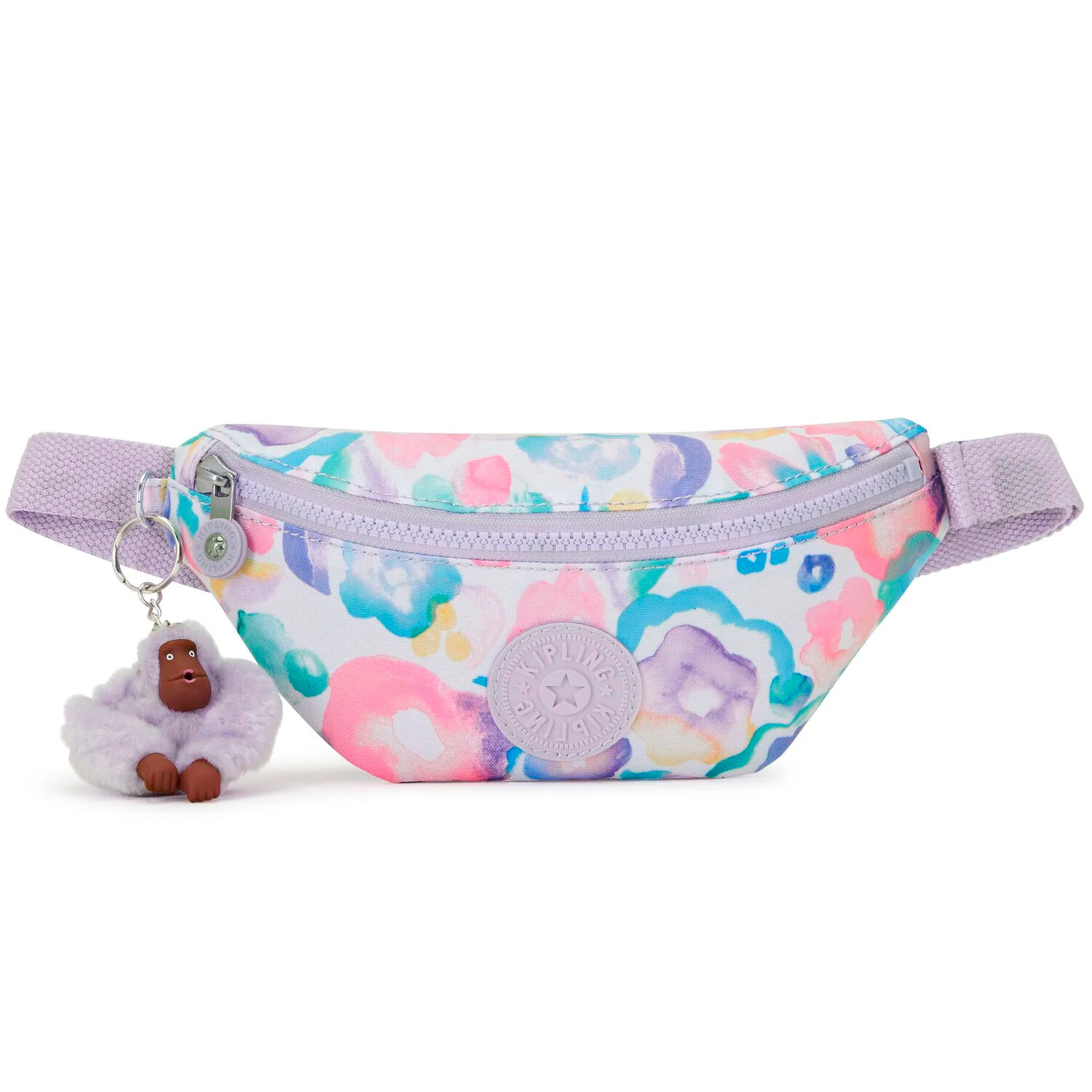 Сумка поясная Kipling KI34072FW Happy Kids' Small Bum Bag *2FW Aqua Flowers