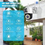 IP камера Tiandy TC-C32XN I3/E/Y/M/2.8mm/V4.1 - Изображение 2