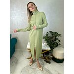 Платье длины мини с вырезом и коротким рукавом, цвет Черный, размер XS 02411819F331 - Изображение 5