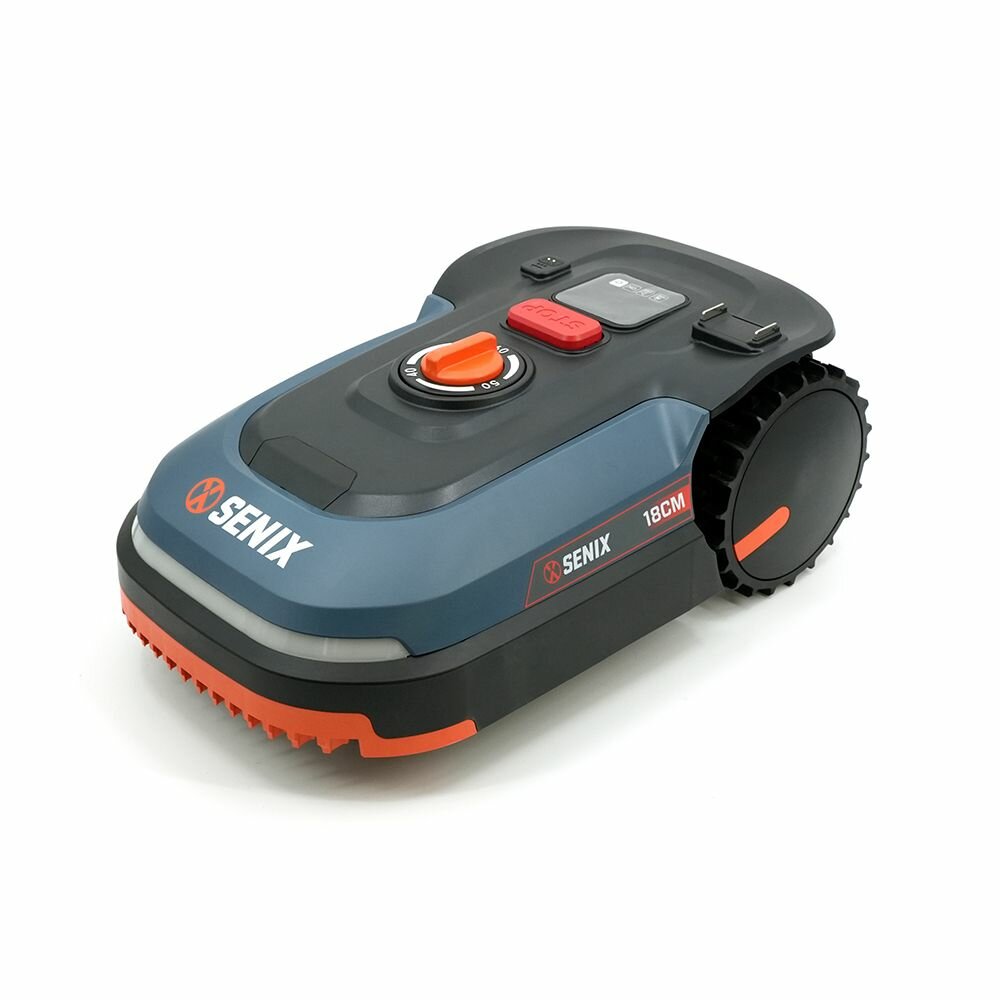 Робот газонокосилка SENIX LR180-L2-EU, LED дисплей, 1АКБ 2Ач.