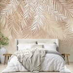 Декоративные обои винил на флизелине штукатурка розовая, антивандальные, для детской, Modern (Flizelini, 1808-51) - Изображение 6