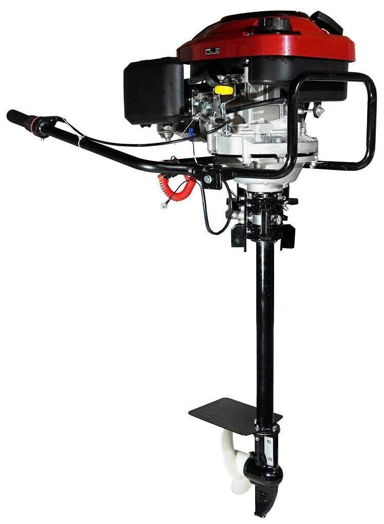 Мотор лодочный бензиновый Loncin (1P70FC, 6.5л. с, 196куб. см, ручной старт, 4-тактный)