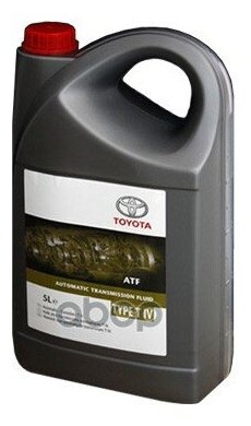 Масло Трансмиссионное Toyota Type T-Iv Красный 5 Л TOYOTA арт. 0888682025