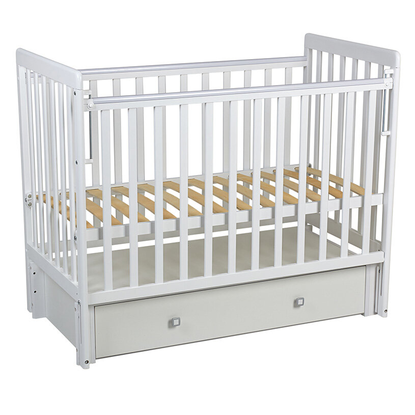 Кроватка Кровать детская Фея 328-01 белый