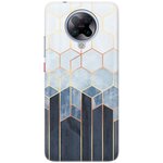 Чехол книжка для Honor X7b / Хонор Х7б качественный искусственная кожа противоударный золотоый - Изображение 6